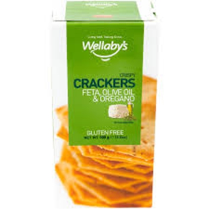Picture of WELLABYS CRISPY CRACKERS 100GR